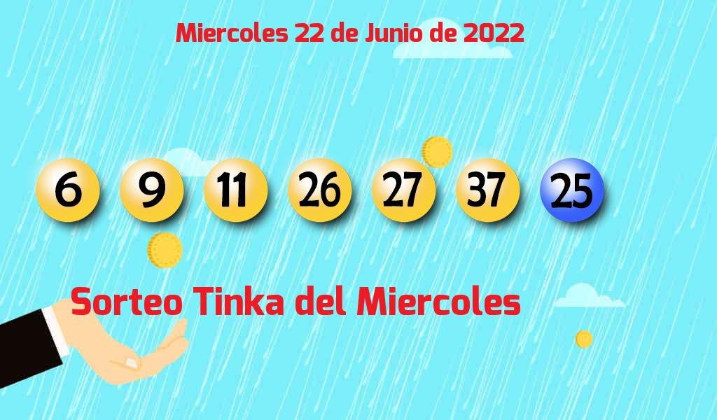 Tinka Del Miércoles 22 De Junio De 2022 - Cotejar Tinka Del 22/06/2022