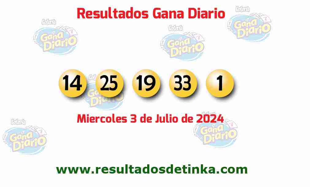 Gana Diario del Miércoles 3 de Julio de 2024