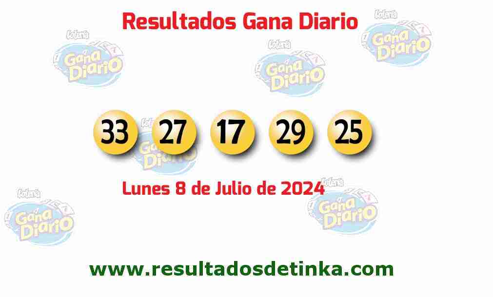 Gana Diario del Lunes 8 de Julio de 2024