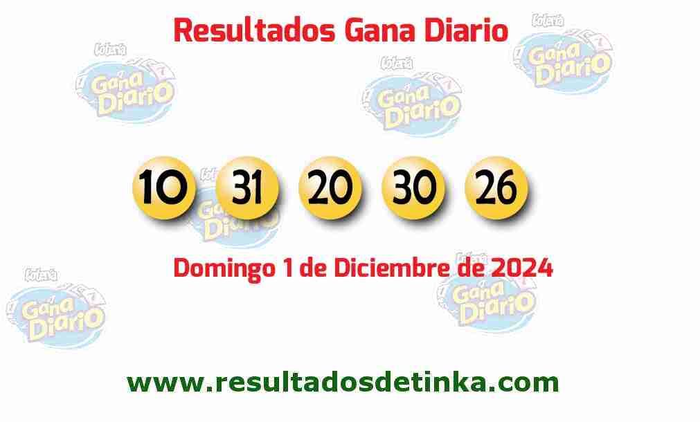 Gana Diario del Domingo 1 de Diciembre de 2024