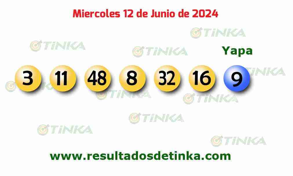 Tinka del Miércoles 12 de Junio de 2024