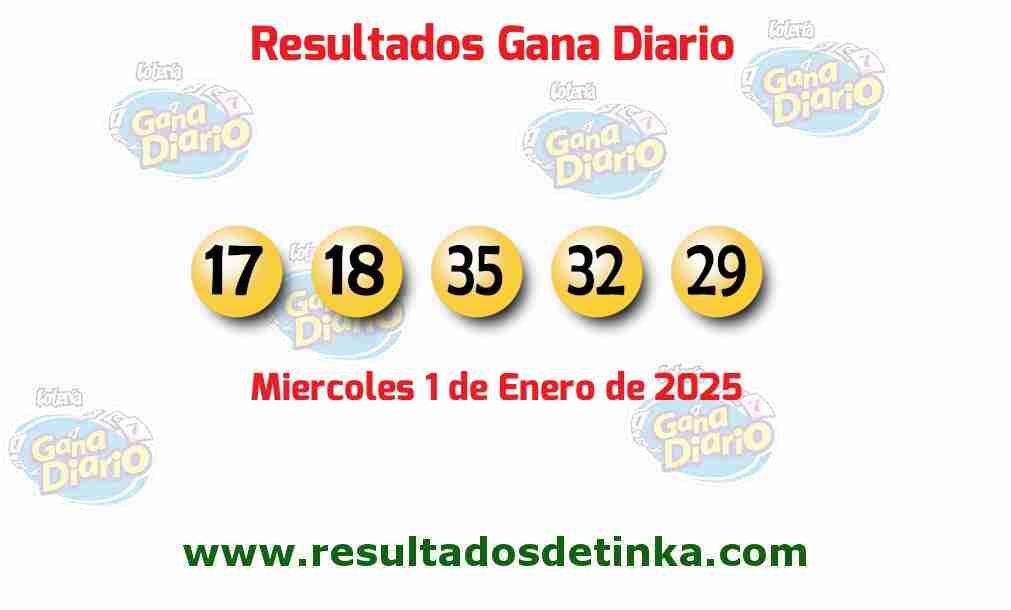 Gana Diario del Miércoles 1 de Enero de 2025