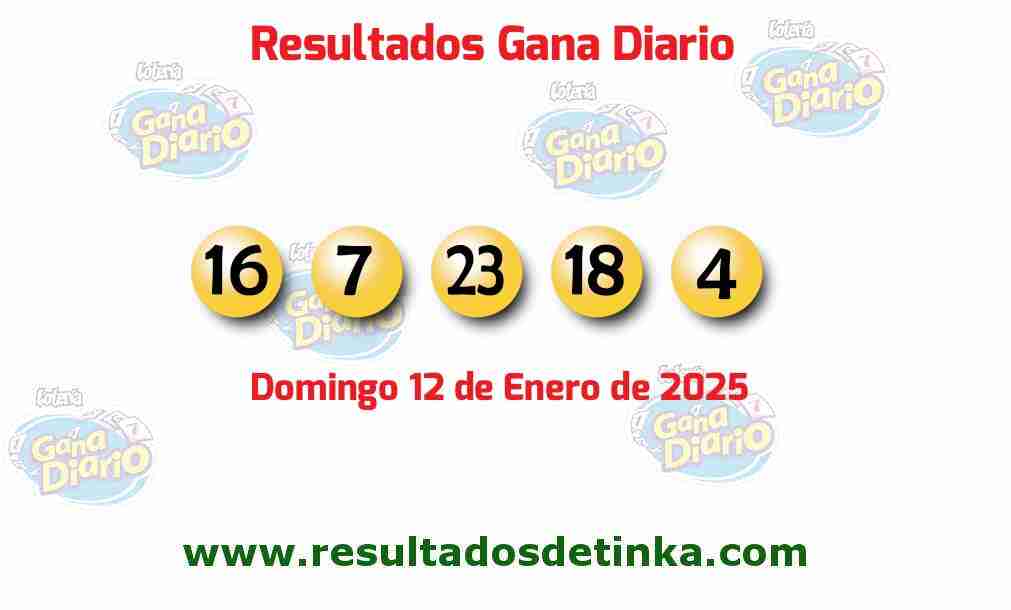 Gana Diario del Domingo 12 de Enero de 2025