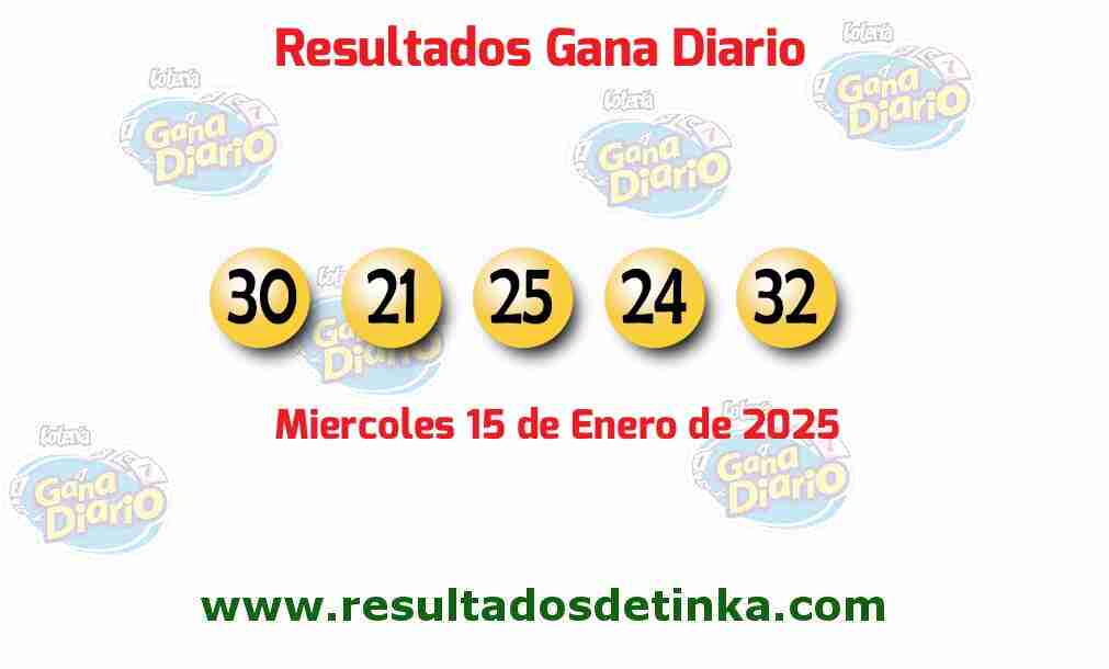 Gana Diario del Miércoles 15 de Enero de 2025