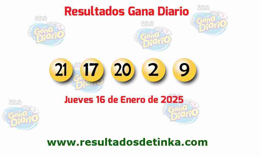 Gana Diario del Jueves 16 de Enero de 2025