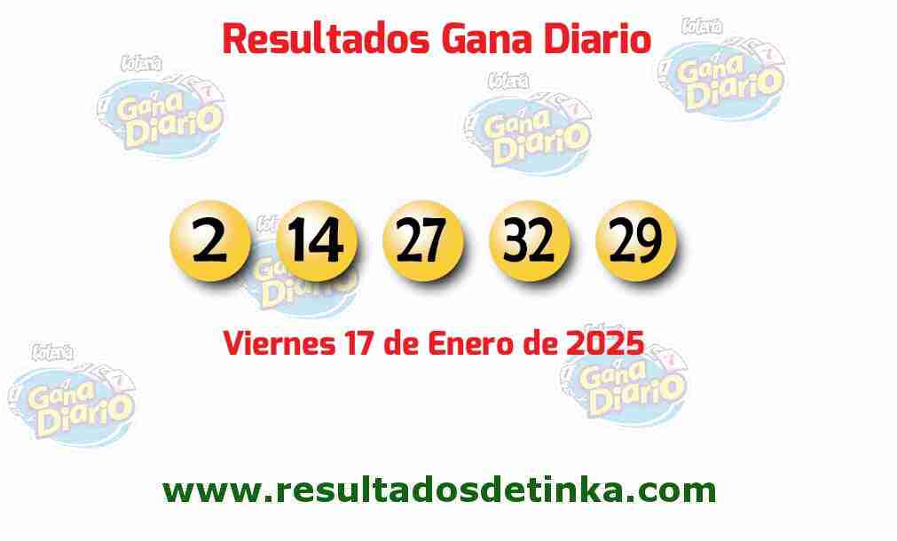 Gana Diario del Viernes 17 de Enero de 2025