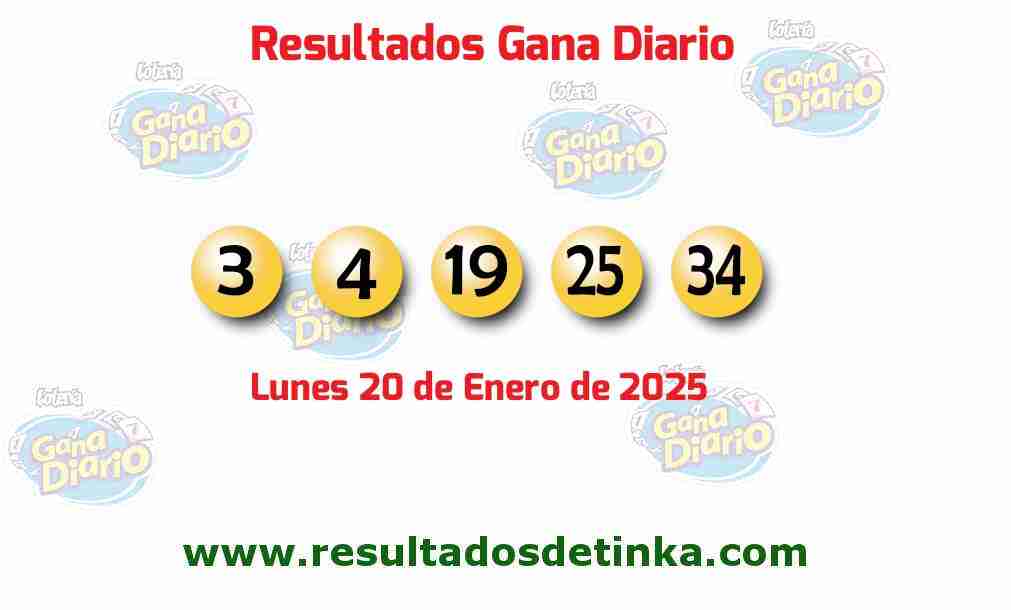 Gana Diario del Lunes 20 de Enero de 2025