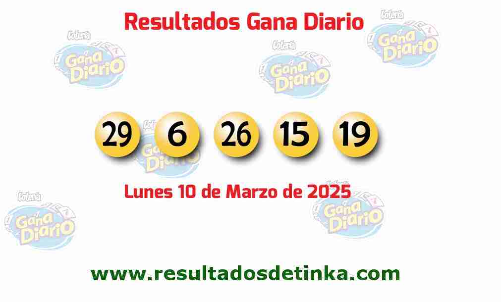 Gana Diario del Lunes 10 de Marzo de 2025